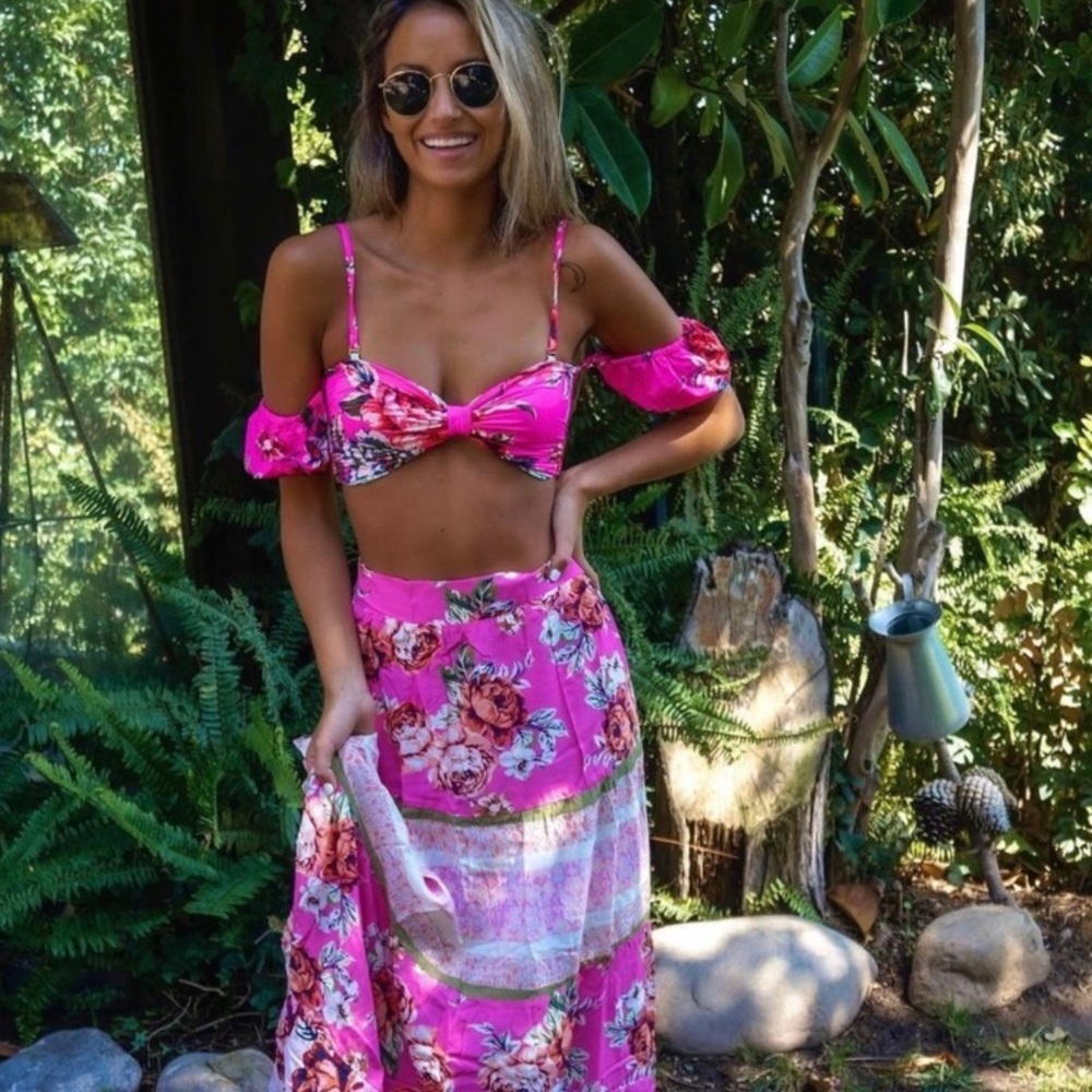 Maaji Floral Freesia Maxi Skirt